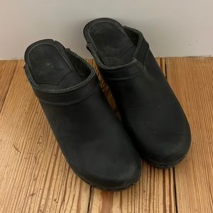 No 6 High Heel Clog Mule